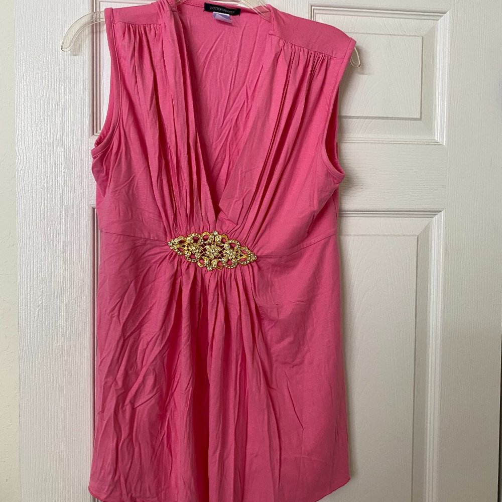 Pink Dress Top